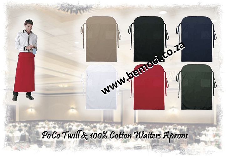 Bartender Waiter Half Aprons Bistro Aprons