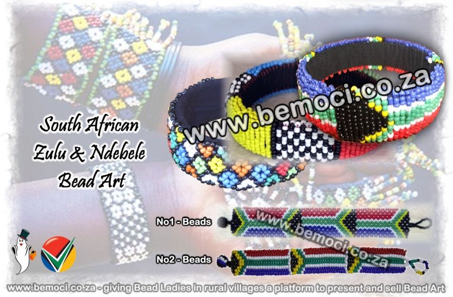 Beaded Bangles. Customized Beaded Bangles.