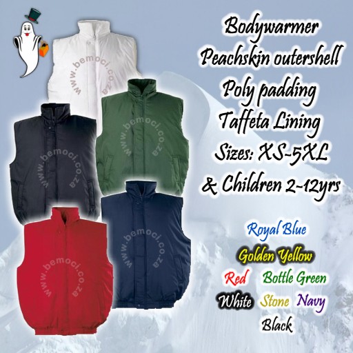 Bodywarmer Padded Sleeveless Jackets