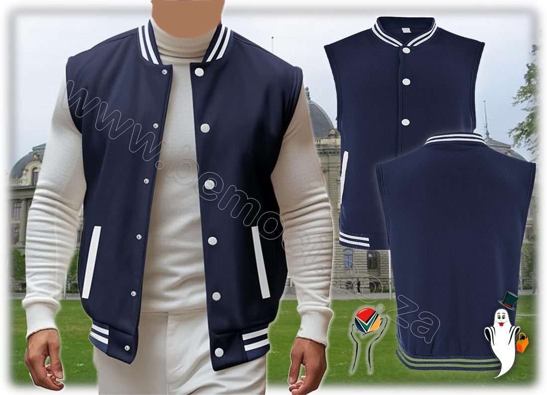 Sleeveless Bomber Matric College Jackets