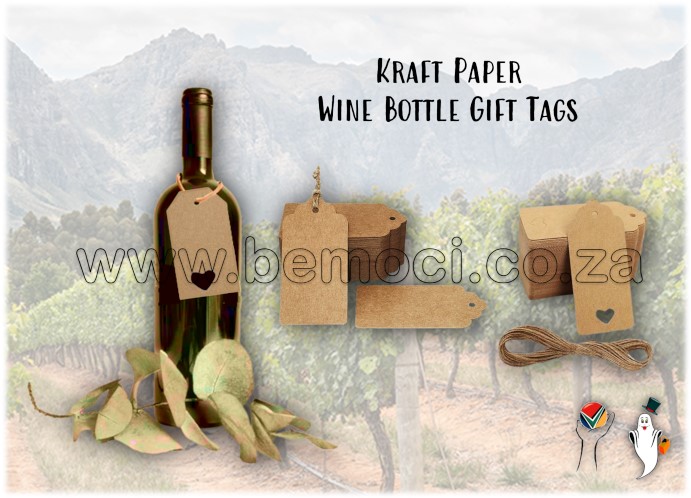 Wine Bottle Gift Hang Tags