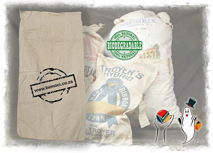 Cotton Calico/Canvas Bags/Sacks for Grain Flour Mealie Maize Seeds Barley Hops etc