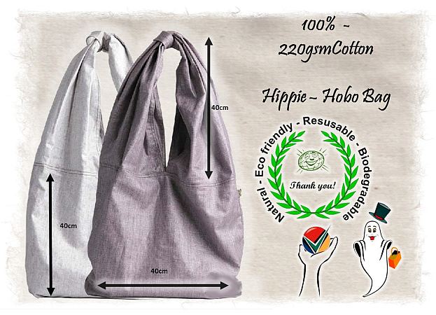 Boho Hobo Hippie Hippy Bags Cotton Calico/Canvas/Bull Denim