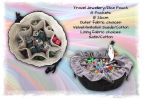 Travel Jewellery Dice Bag Pouch 6 + 8 Pockets
