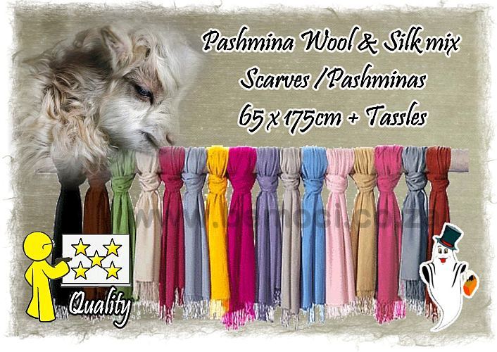 Pashminas Plain colour and Printed Pashminas