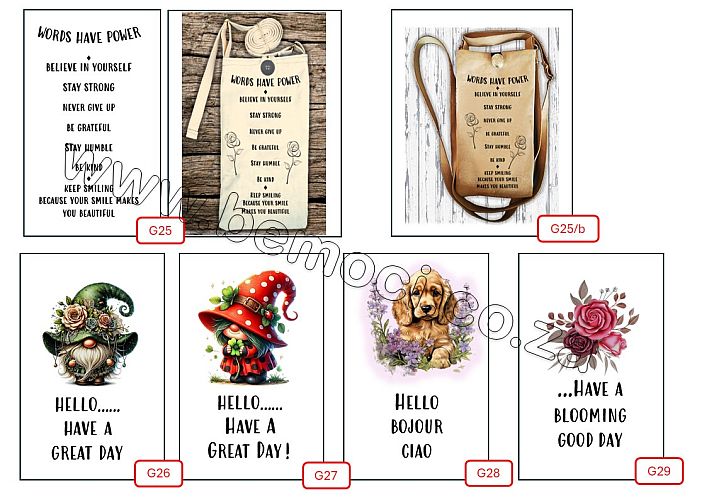 Cotton Mobile Cell Phone Bags, Generic Prints 5