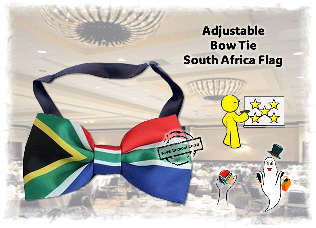 Bow Ties SA South Africa Flag printed