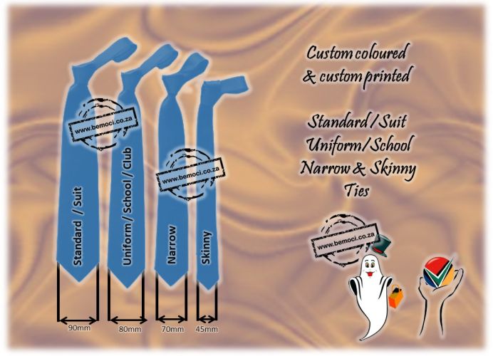 Standard Ties, Uniform School Club Ties, Narrow Ties, Skinny Ties